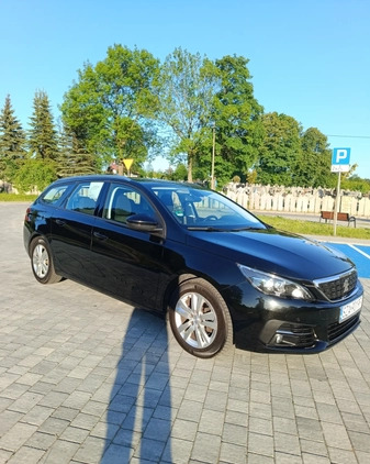 Peugeot 308 cena 49499 przebieg: 150000, rok produkcji 2019 z Głuszyca małe 781